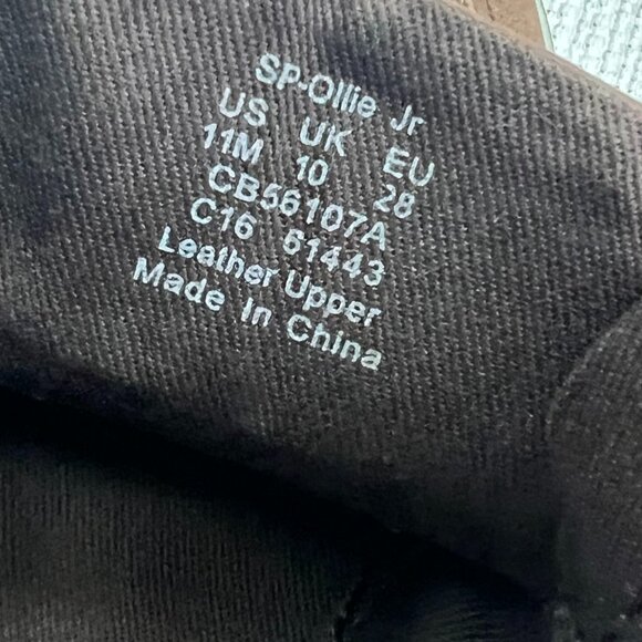 Sperry Little Boys Ollie Jr Boat Shoe Size 11 - 0267 - Picture 4 of 4